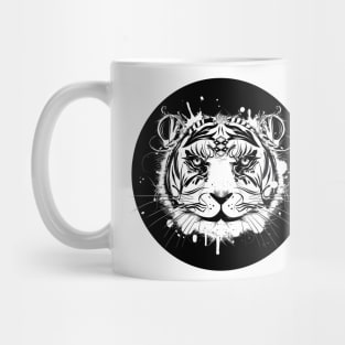 Head of a white tiger Mug